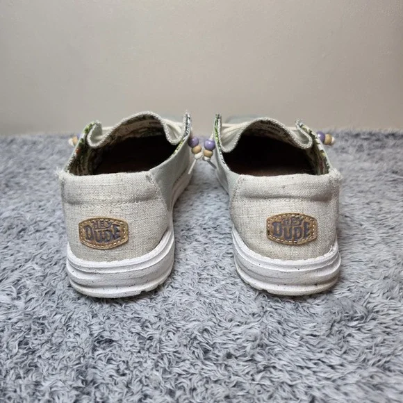 Hey Dude Wendy Fringe Sage Loafers Women's Shoes Size 9 - Picture 4 of 9